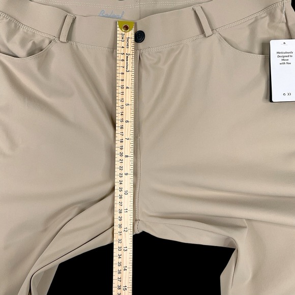 Baleaf Pants Women 2XLP Beige Elastic Waist Pull On Pockets Performance Stretch - Picture 12 of 16